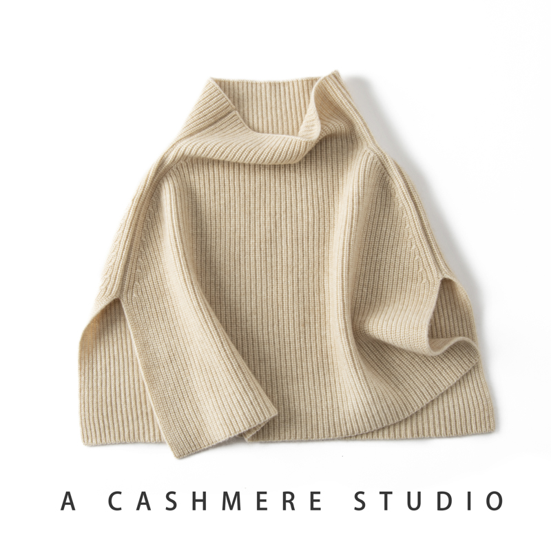 Wool Coat Peacoat - MERRILAMB Pullover Sciarpa Scialle di cashmere