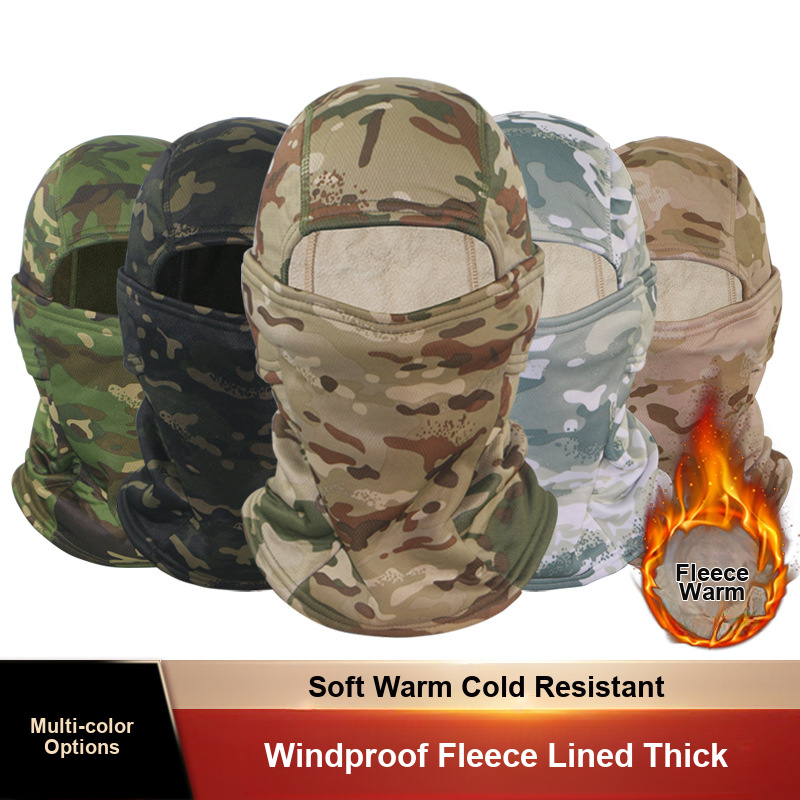 Neck Gaiter Fleece - Passamontagna Protettivo in Pile Mimetico per