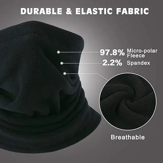 Maschera da equitazione per mo - Neck Gaiter Fleece recensione e prezzo